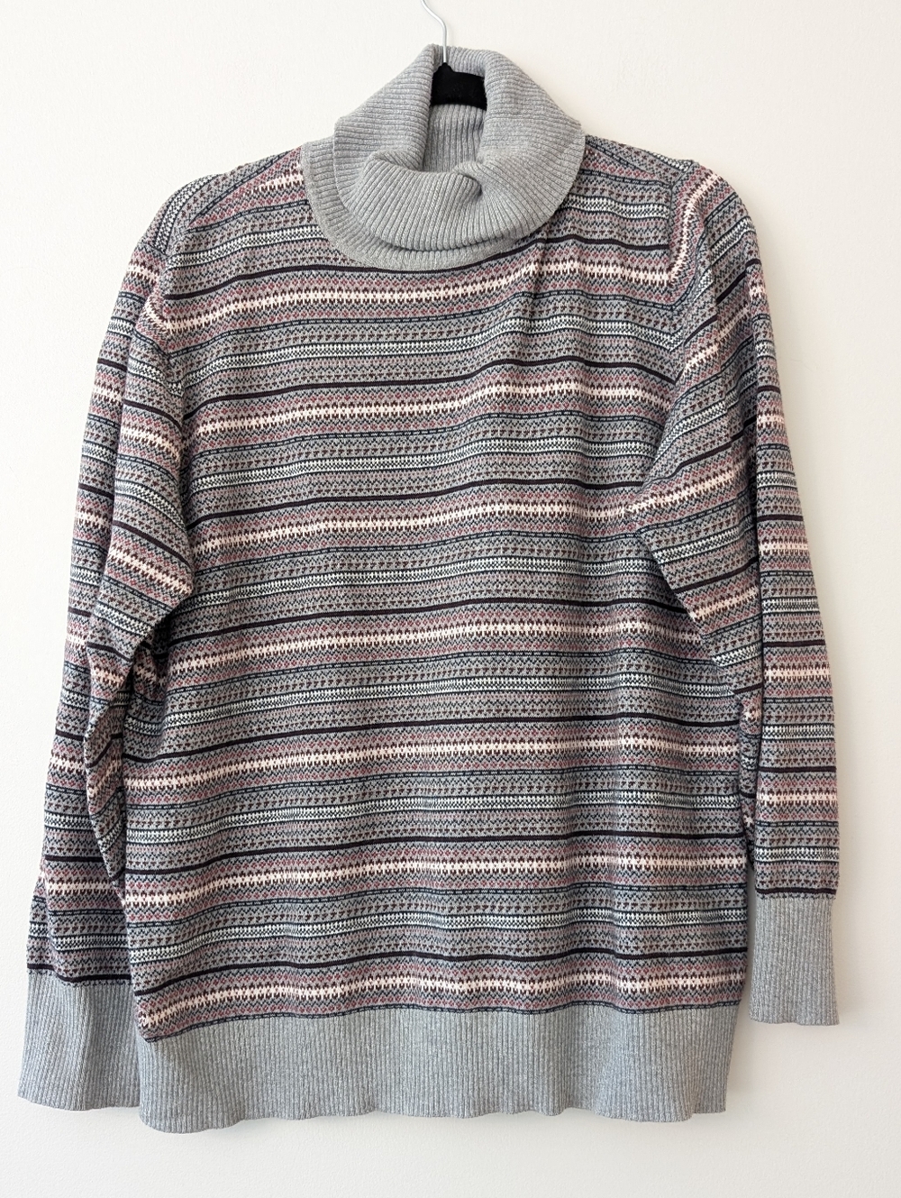 L.L. Bean Cotton Cashmere turtleneck size XL